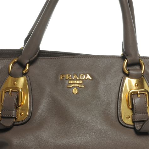 prada soft calf chain tote|PRADA Soft Calf Chain Tote Bambu 1460356 .